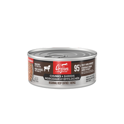 Orijen Chunks & Shreds Regional Red Entree 155g Canned Cat Food