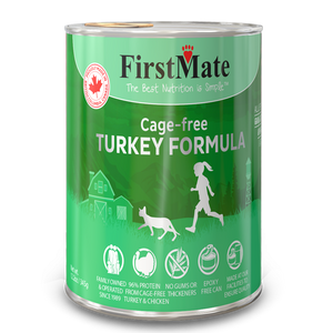 FirstMate Limited Ingredient Cage Free Turkey 345g Canned Cat Food