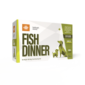 Big Country Raw Fish Dinner CARTON - 4 lb