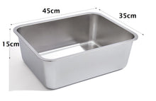 Load image into Gallery viewer, Stainless Steel Cat Litter Box