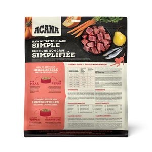 Acana Ranch-Raised Beef Patties 397g Freeze Dried Dog Food