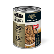 Acana 369g Premium Chunks Duck Recipe In Bone Broth Canned Dog Food