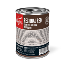 Load image into Gallery viewer, Orijen Premium Stew Regional Red Recipe In Bone Broth Canned Dog Food Case 12 x 363g