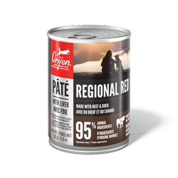 Orijen Regional Red Pate with Liver 363g Canned Dog Food