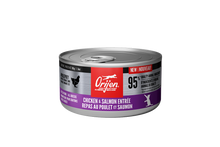 Load image into Gallery viewer, Orijen Chicken &amp; Salmon Entree Super Premium Pate Canned Kitten Cat Food Case 24 x 85g