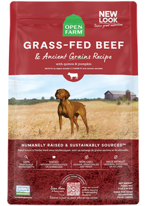 Open Farm Ancient Grain Grass-Fed Beef Dog Food