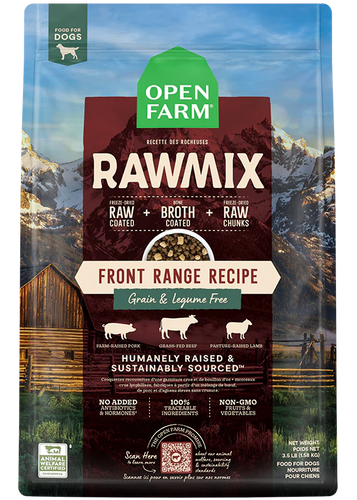 Open Farm Raw Mix Grain Free Front Range Dog Food