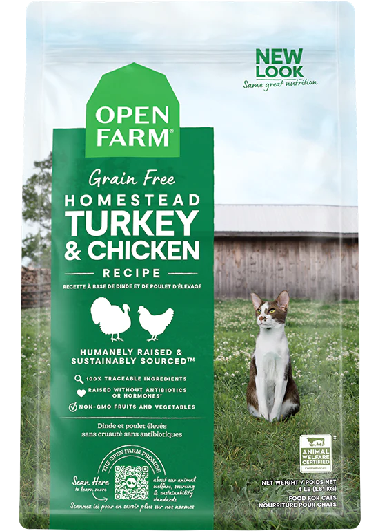 Open Farm Homestead Turkey & Chicken Cat Food