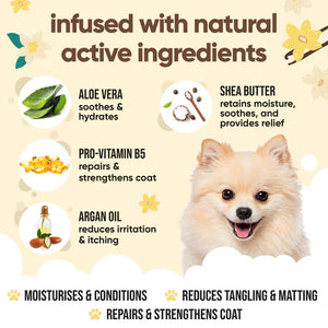 Buddycare Vanilla & Shea Butter 500ml Dog Conditioner