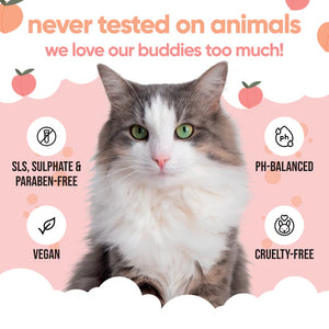 Buddycare Peach 500ml Cat Shampoo