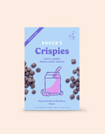 Bocce's Bakery Peanut Butter & Blueberry Crispies Dog Treats