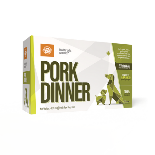 SPECIAL ORDER Big Country Raw Pork Dinner CARTON - 4 lb