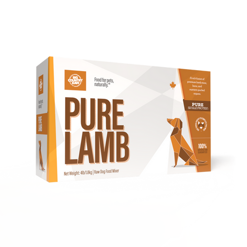 SPECIAL ORDER Big Country Raw Pure Lamb CARTON - 4lb