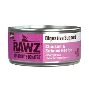 Rawz Digestive Support Chicken and Salmon Canned Cat Food
