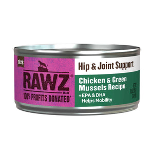 Rawz Hip and Joint Support Chicken and Green Mussels Canned Cat Food