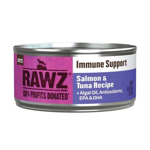 Rawz Immune Support Salmon and Tuna Canned Cat Food