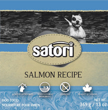 Load image into Gallery viewer, Satori 369g Whitefish and Salmon Canned Dog Food Case 12 x 369g