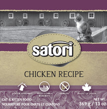 Load image into Gallery viewer, Satori Chicken Canned Cat Food Case 12 x 369g
