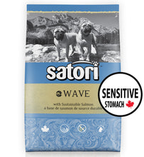 Load image into Gallery viewer, Satori Wave Salmon Sensitive Stomach Dry Dog Food Solution