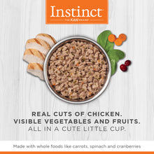 Load image into Gallery viewer, Instinct 99g Chicken Minced Wet Cat Food