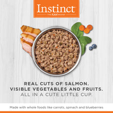 Load image into Gallery viewer, Instinct Salmon Minced Wet Cat Food Case 12 x 99g