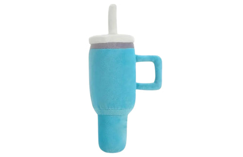 Plush Dog Toy Tumbler