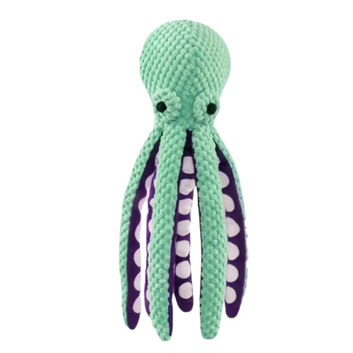 Plush Dog Toy Octopus