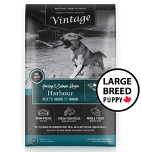 Load image into Gallery viewer, Vintage Oven Fresh Harbour Salmon &amp; Herring Large Breed Puppy Dog Food Solution