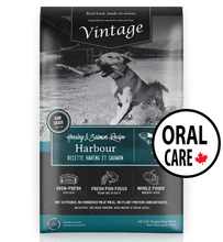 Load image into Gallery viewer, Vintage Oven Fresh Harbour Salmon &amp; Herring Oral Care Dog Food Solution