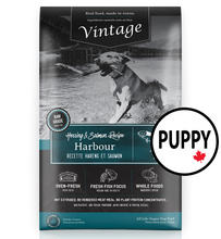 Load image into Gallery viewer, Vintage Oven Fresh Harbour Salmon &amp; Herring Puppy Dog Food Solution