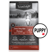 Load image into Gallery viewer, Vintage Oven Fresh Range Chicken &amp; Turkey Puppy Dog Food Solution
