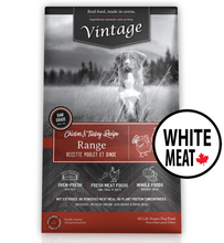 Load image into Gallery viewer, Vintage Oven Fresh Range Chicken &amp; Turkey White Meat Dog Food Solution