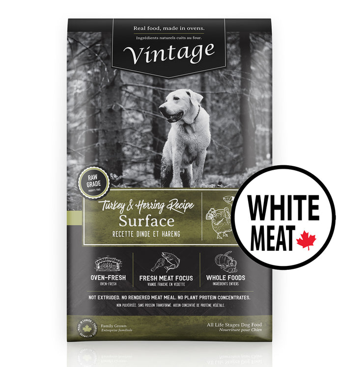 Vintage Oven Fresh Surface Turkey & Herring White Meat Dog Food
