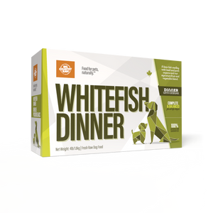 Big Country Raw White Fish Dinner CARTON - 4 lb