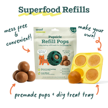 Load image into Gallery viewer, Woof Pupsicle Blue Dog Toy