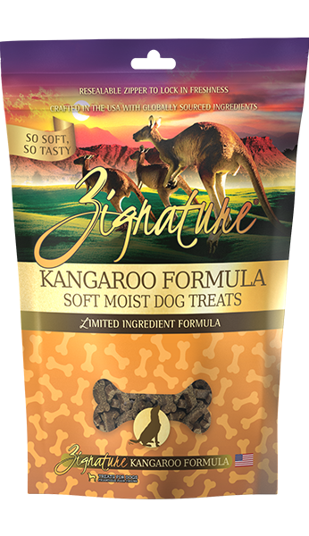 Zignature Soft Moist Kangaroo Formula 113g Dog Treats