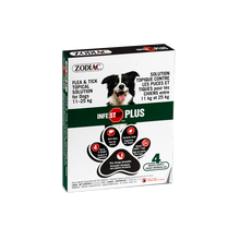 Load image into Gallery viewer, Zodiac Infestop Plus Flea &amp; Tick Topical Solution for Dogs Between 11-25kg