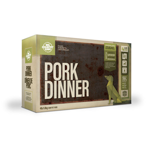 SPECIAL ORDER Big Country Raw Pork Dinner CARTON - 4 lb
