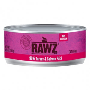 Rawz Turkey & Salmon Pate Canned Cat Food
