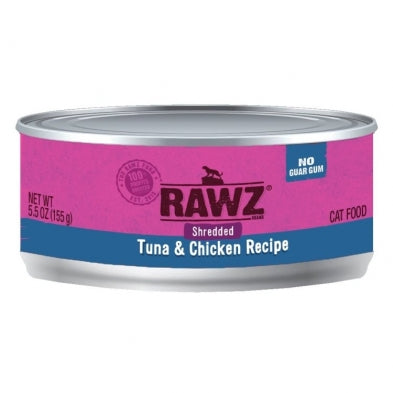 Rawz Shredded Tuna & Chicken Canned Cat Food