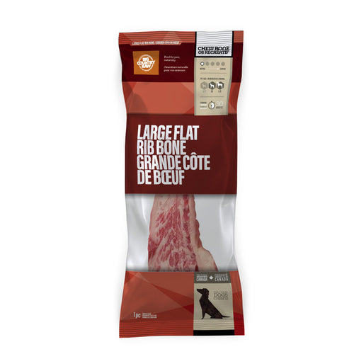 SPECIAL ORDER Big Country Raw Flat Rib Bone - 1 pc