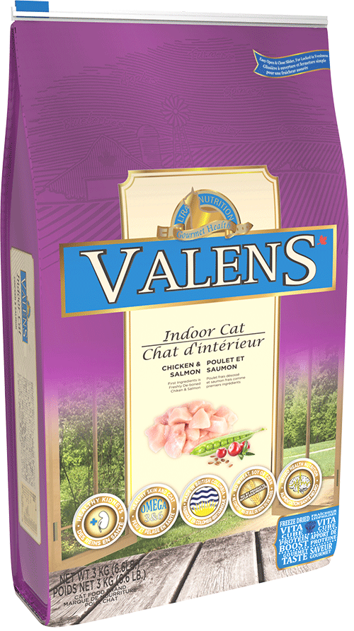 Valens Indoor Chicken & Salmon Cat Food
