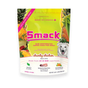 Smack Chunky Chicken Raw Dehydrated Dog Food