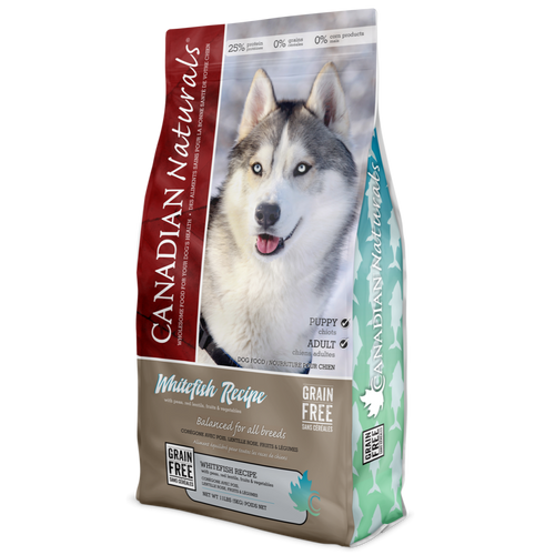 Canadian Naturals Grain Free Whitefish 11.36kg Dog Food