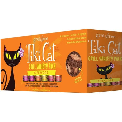 Tiki Cat Grill King Kamehameha Variety Pack Canned Cat Food
