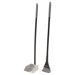 Petmate Clean Response Aluminum Rake & Pan Poop Scooper