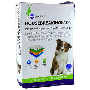 Unleashed Housebreaking Pads 50 Pack