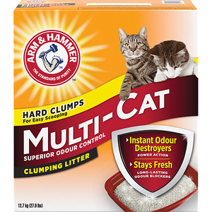 Arm & Hammer Multi-Cat Baking Soda 12.7KG Cat Litter
