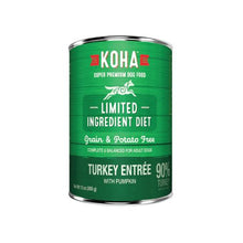 Load image into Gallery viewer, Koha 369g Dog Turkey Pate Case 12 x 369g