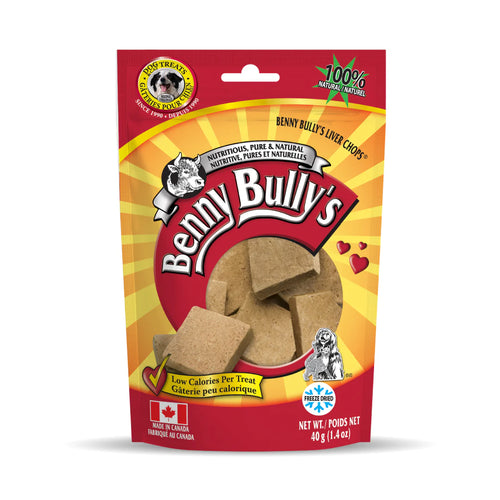 Benny Bully's Liver Chops Dog Treats